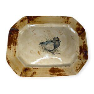 Robert Gordon Australia Pottery Duck Platter 18" x 14" EUC